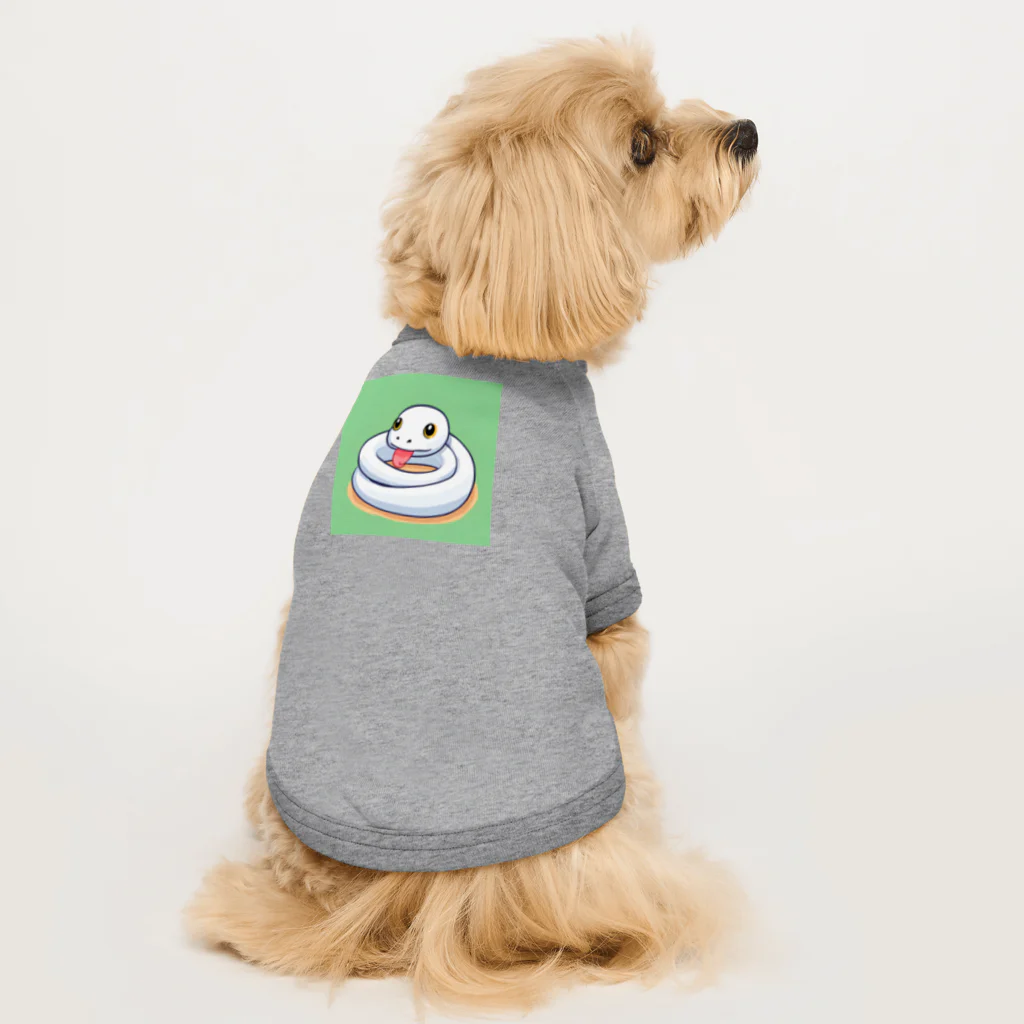 merumo2の白蛇君 Dog T-shirt