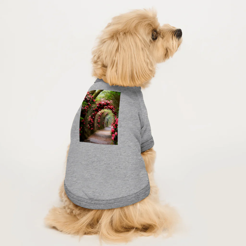 AQUAMETAVERSEの椿のドーム　なでしこ1478 Dog T-shirt