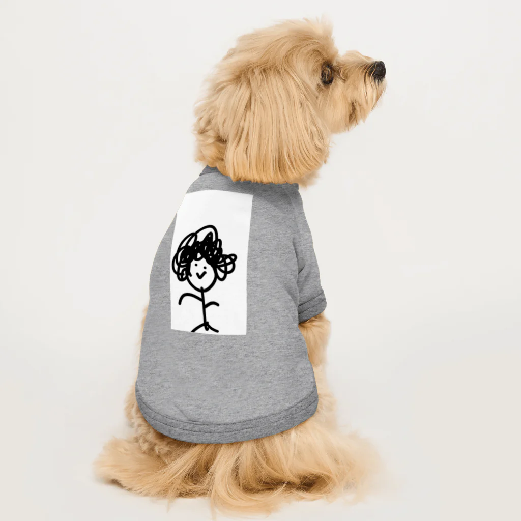 かいちゃんの天パくん ドッグTシャツ