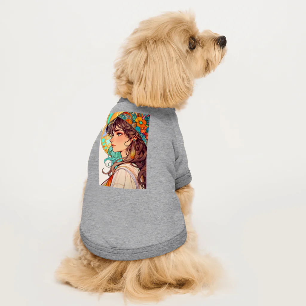 AQUAMETAVERSEのアメジスト姫 アメジスト 2846 Dog T-shirt