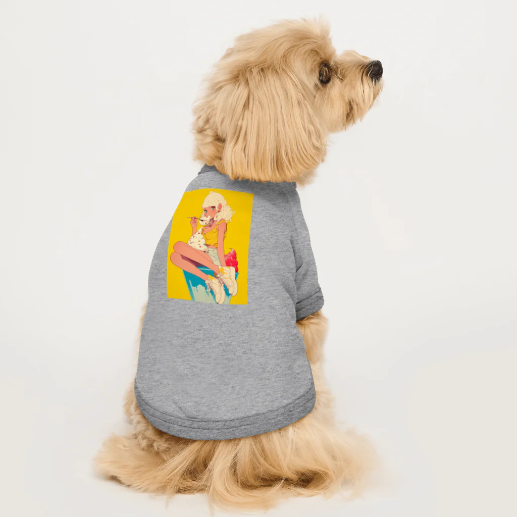 AQUAMETAVERSEのスィーツの誘惑　Hime  2530 Dog T-shirt