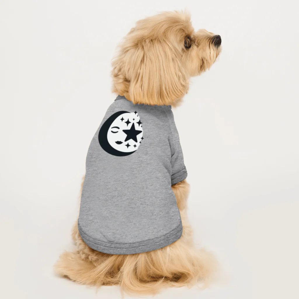 hanahanabiの月 Dog T-shirt