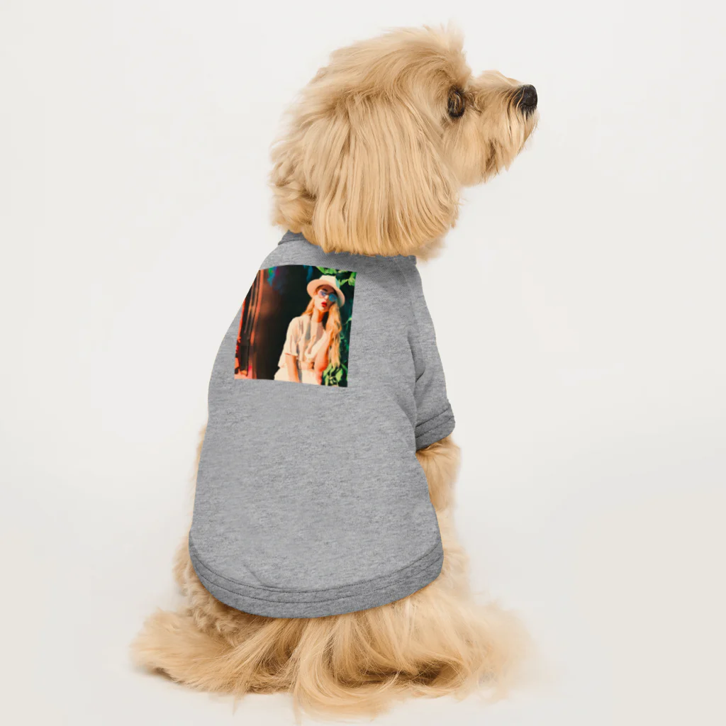 halpeeのgirl１ Dog T-shirt