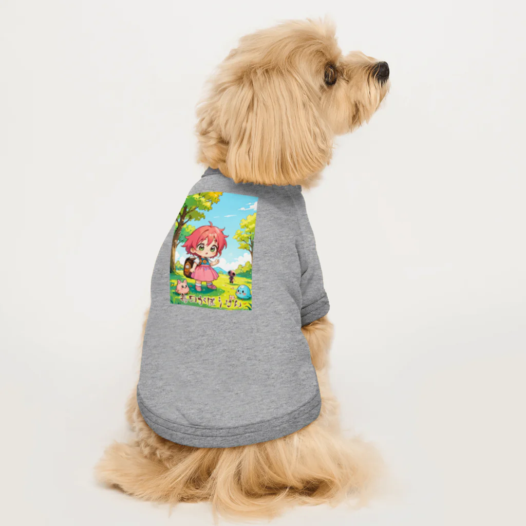 JUNの毎日が冒険 Dog T-shirt