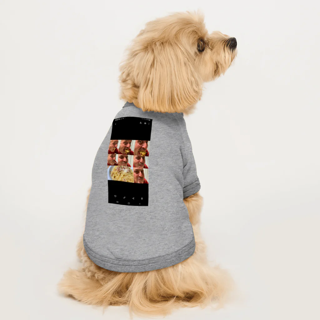 LA-VOLPEのLA CARBONARA Dog T-shirt