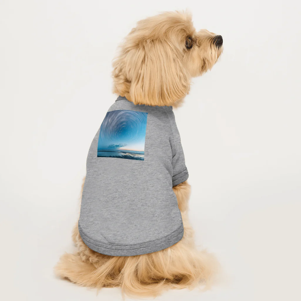 chan-takehaniの時間の渦 Dog T-shirt