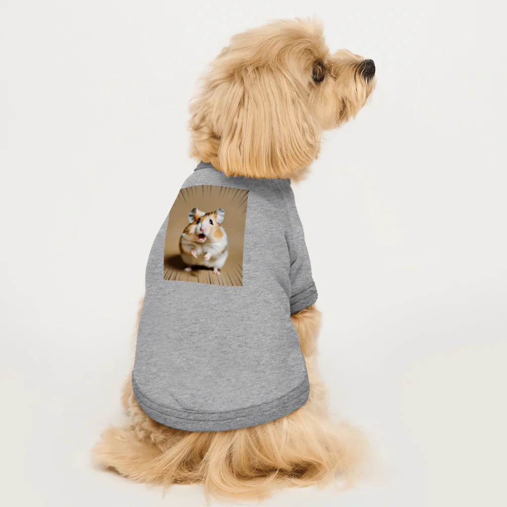うりぼうのシュールでかわいいハムスター・衝撃編 Dog T-shirt