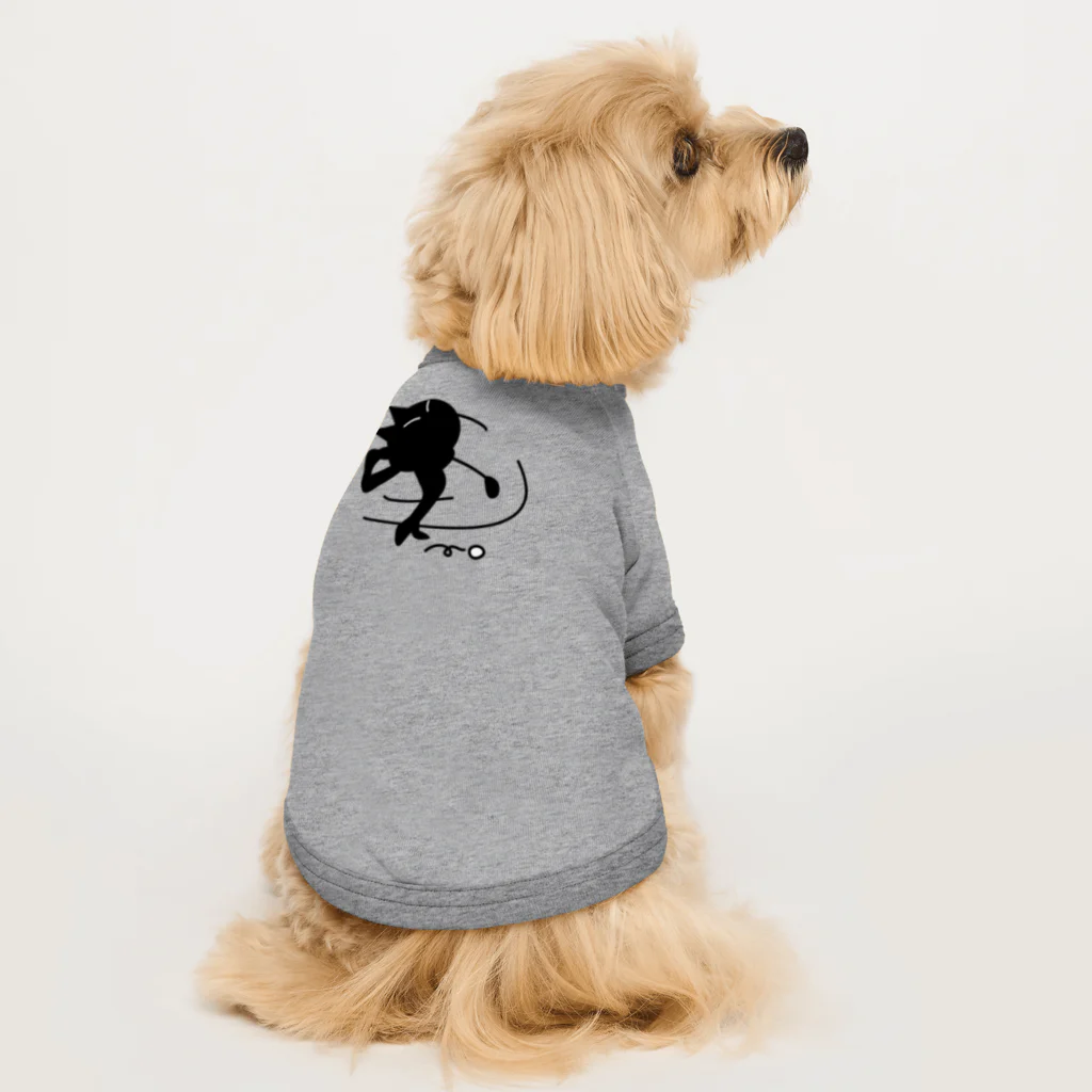 B-catのゴルフ猫 Dog T-shirt