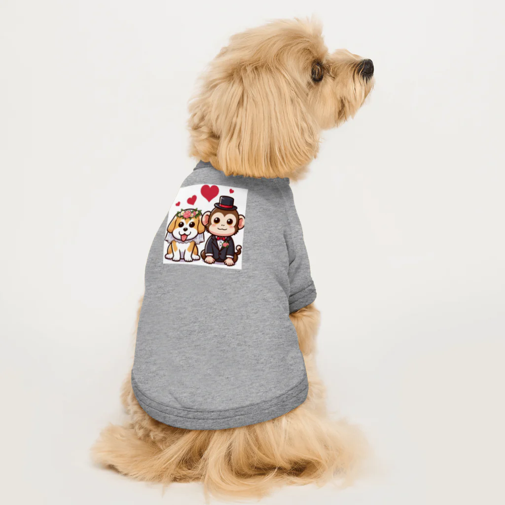 HERAX(へラックス）2号店の犬猿の仲～愛の力で仲良し～ Dog T-shirt