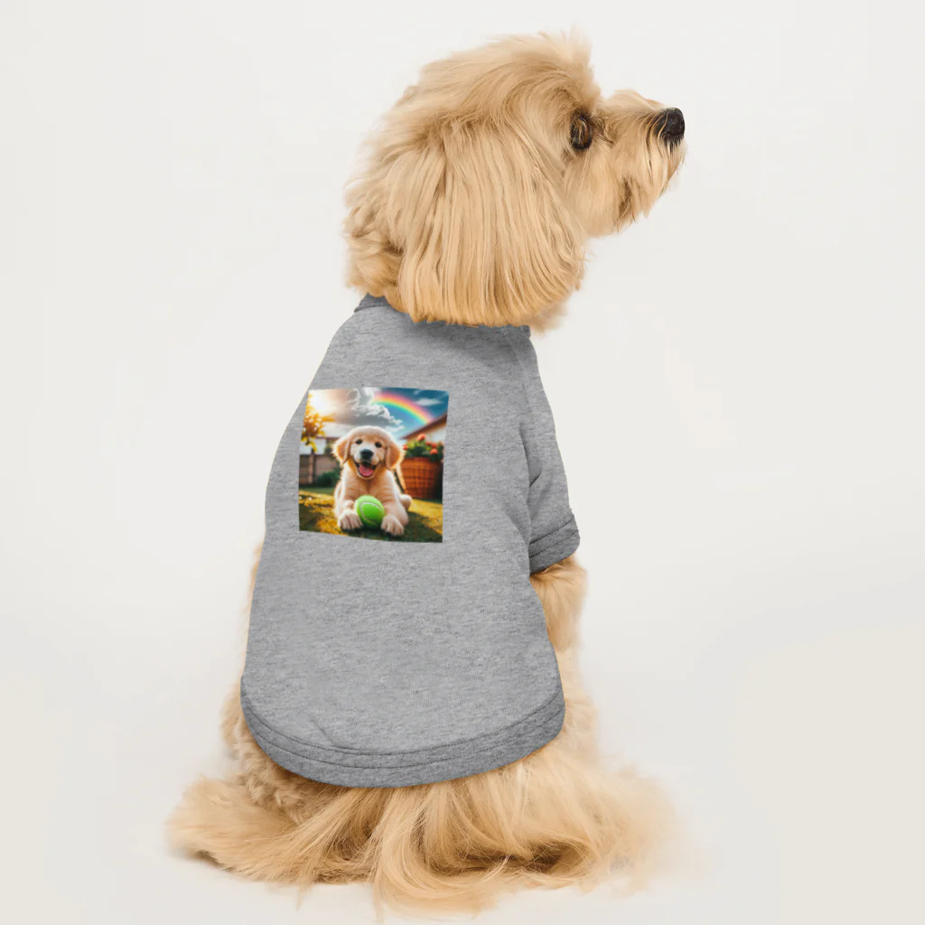 アニマルペイントの犬のグッズ Dog T-shirt