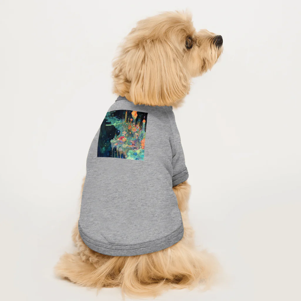 akoluのmicro Dog T-shirt