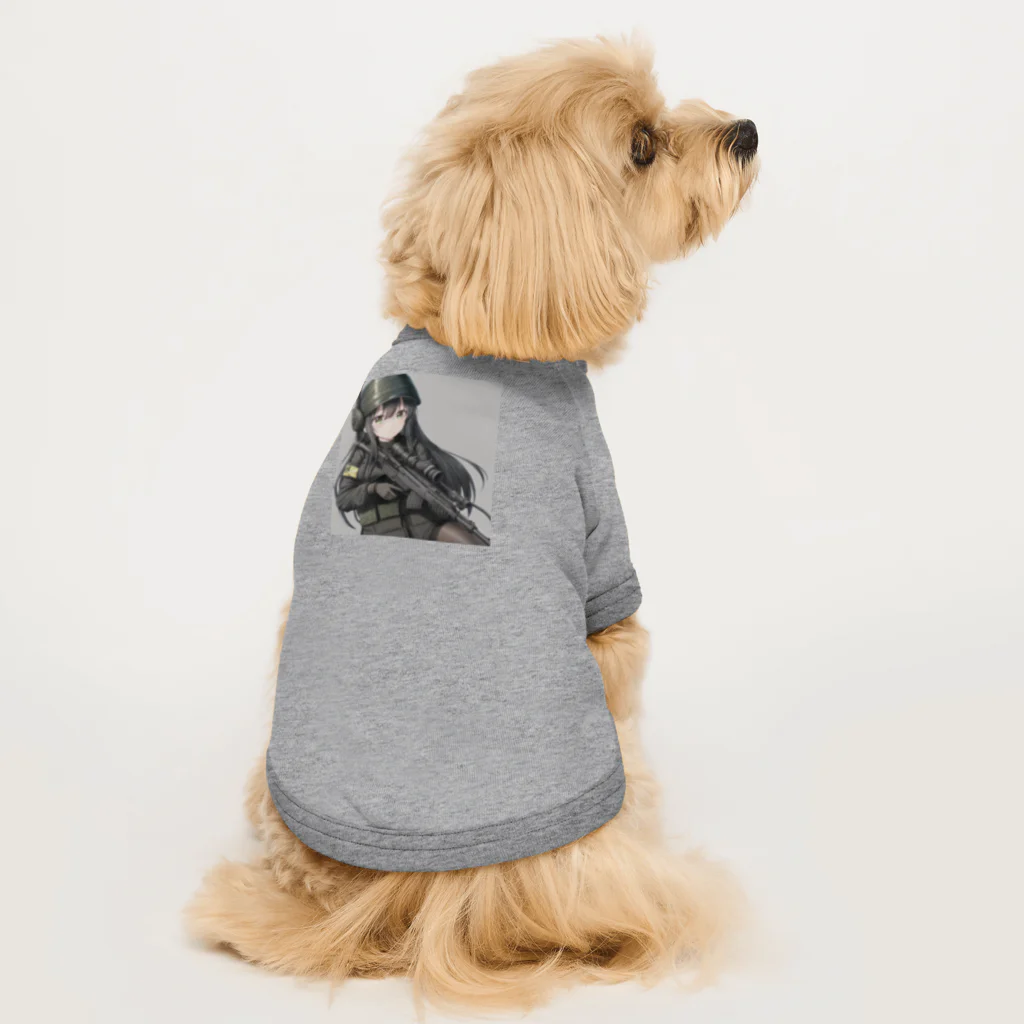 irwin00の戦う乙女シリーズ 黒瀬 かなた Dog T-shirt