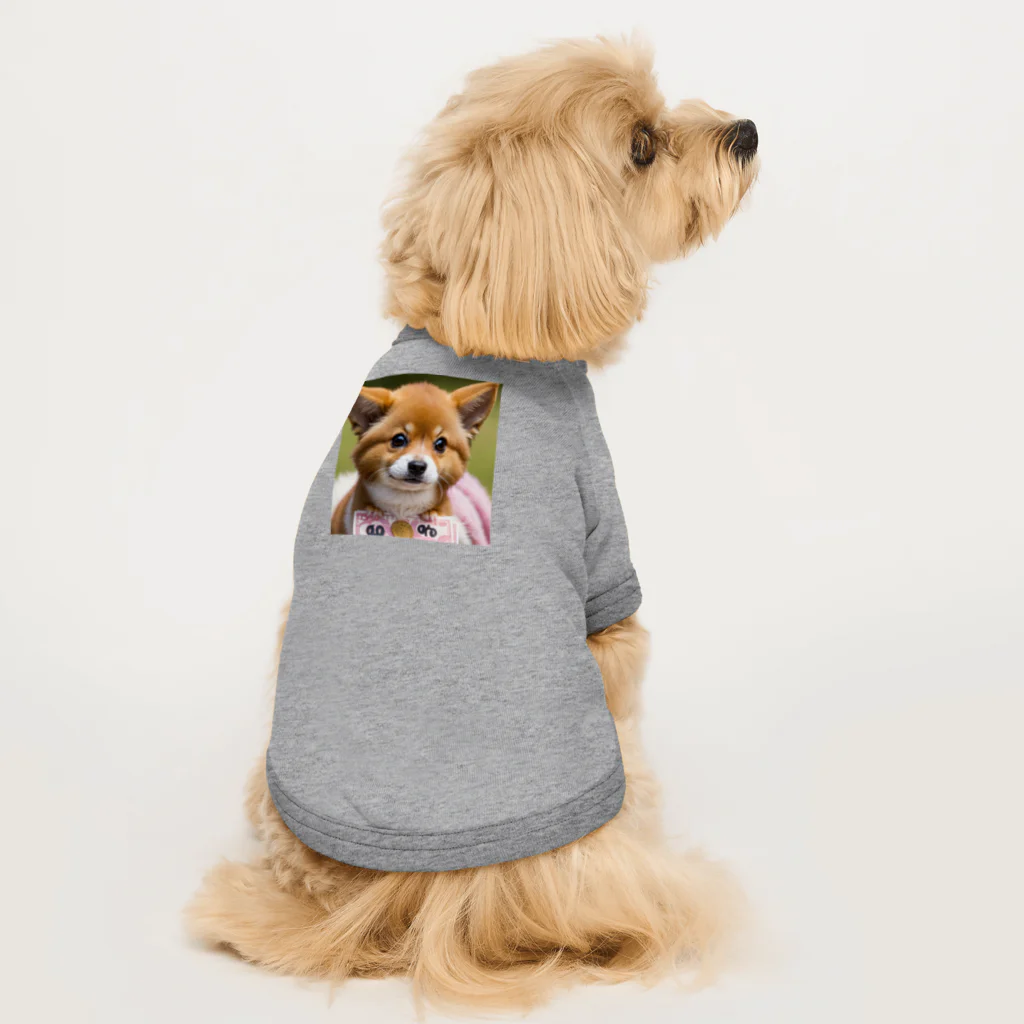 パピコの動画のパピコ Dog T-shirt