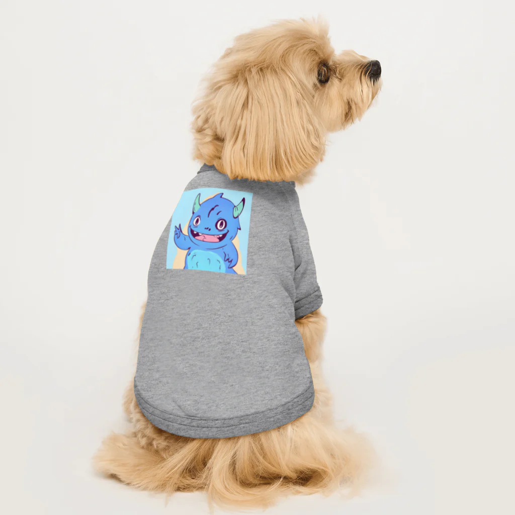 ミリススタイルの可愛い妖怪3号 Dog T-shirt