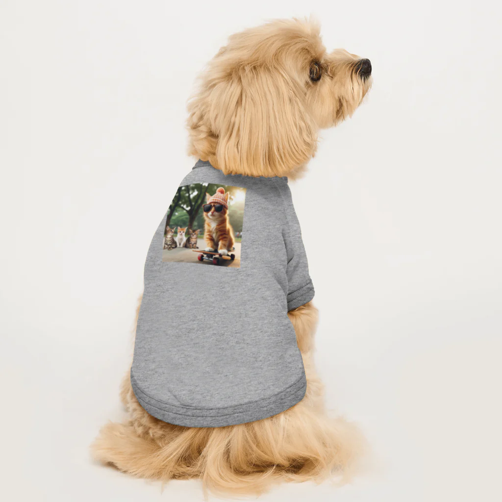 モンピパラダイスのイケテルにゃん‼️ Dog T-shirt