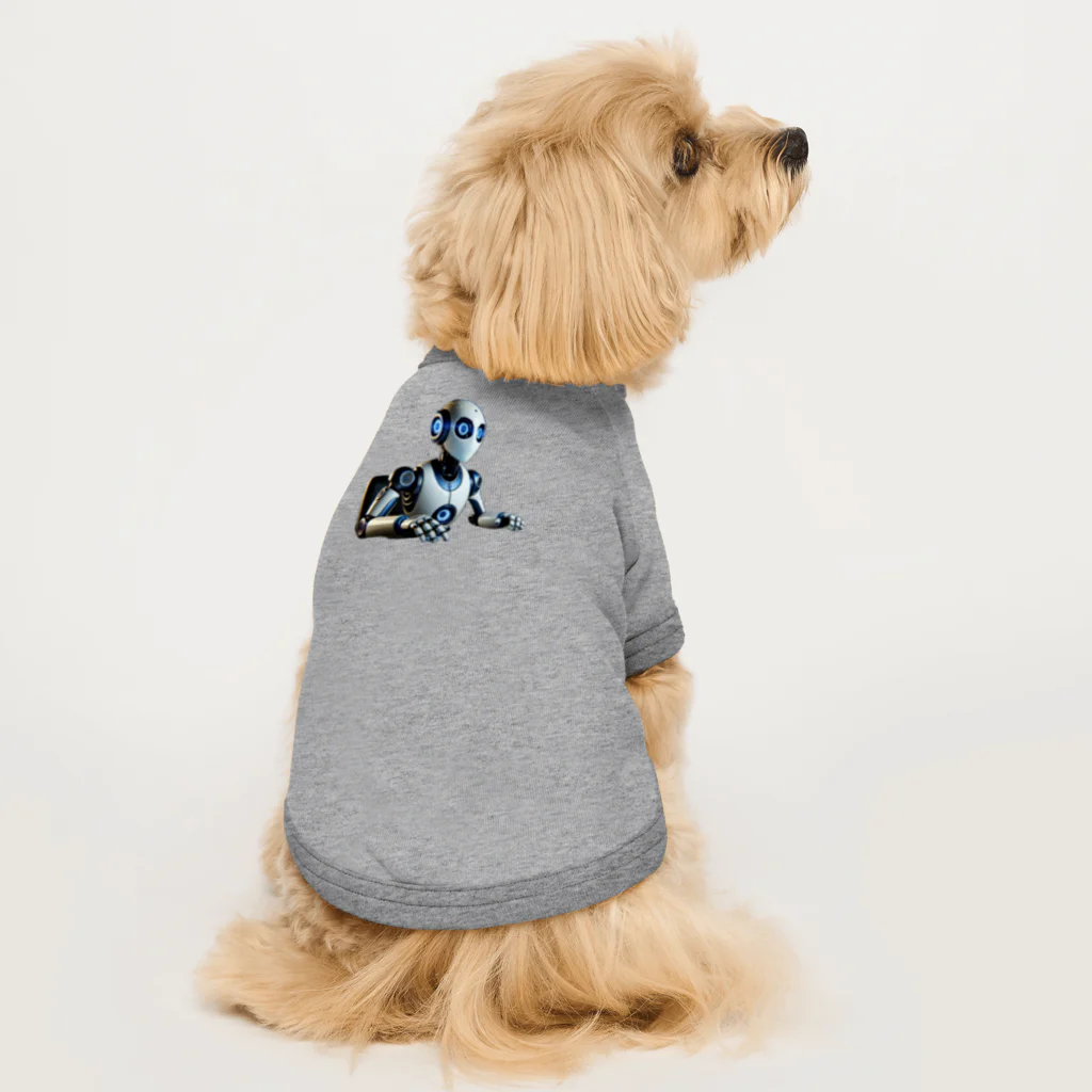 ETOWA_TOWAの未来都市の監視センターで働くルクス Dog T-shirt