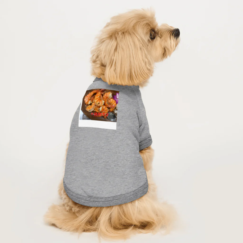 A-KdesignのFake food③ ドッグTシャツ