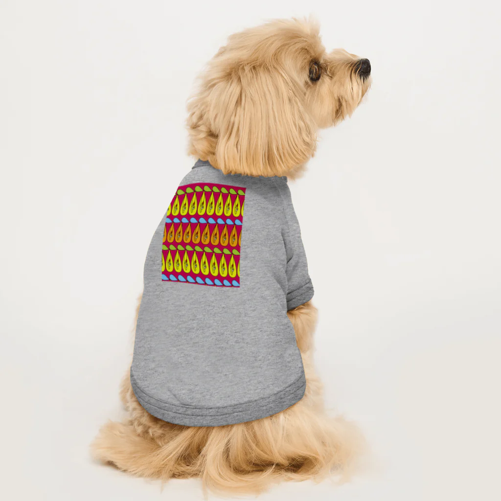 Zakuro textileのしゅし Dog T-shirt