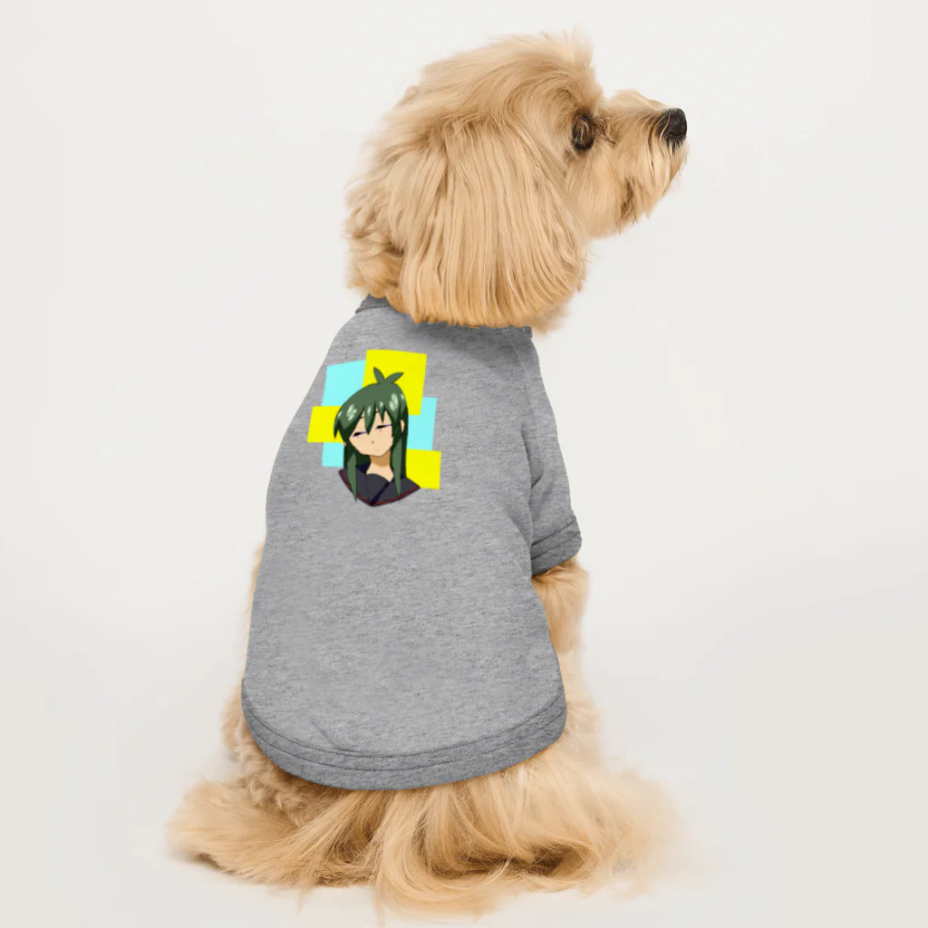 kazukiboxの憂い気。 Dog T-shirt