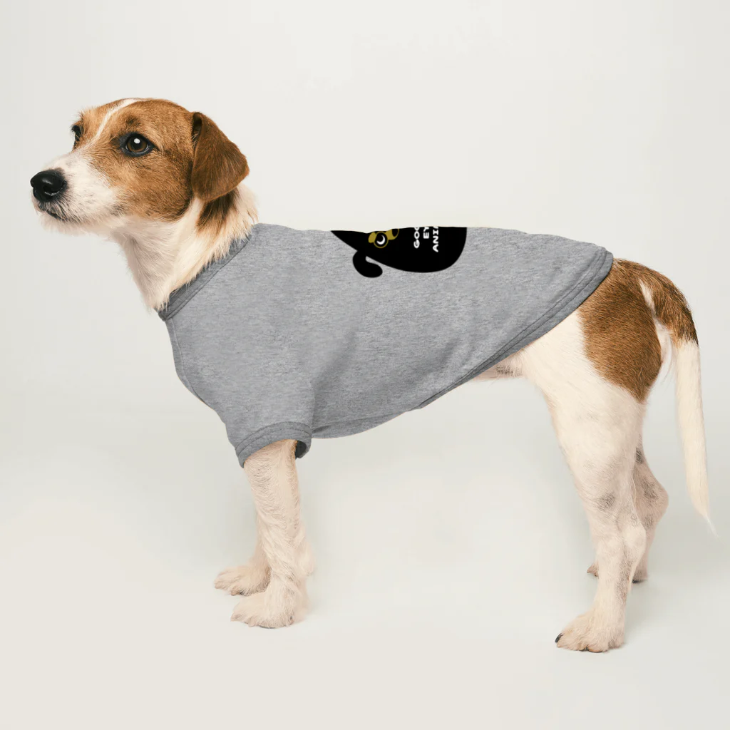 mana_shopのDROP DACHSHUND_male Dog T-shirt