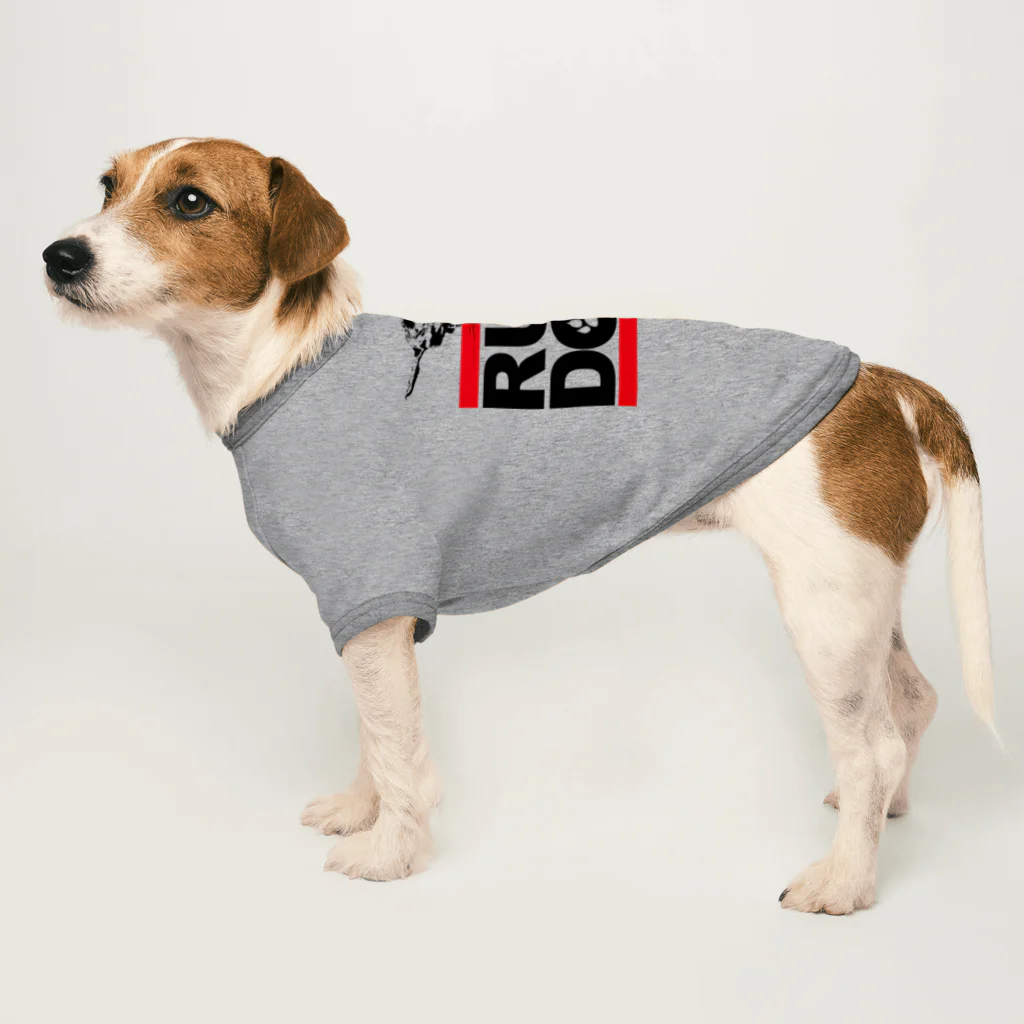 COOL CAT★GRAPHICSのRUNNING DOG　走ってる犬　CCG-005-2W ドッグTシャツ