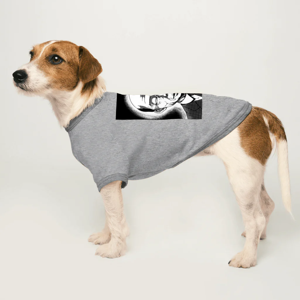 YASUHIRO DESIGNの日本人男性（完全体） Dog T-shirt