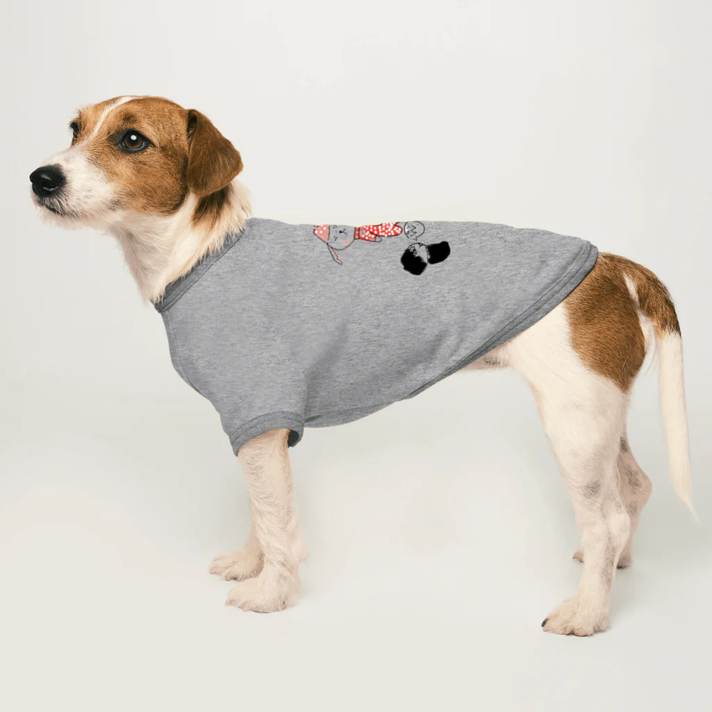 イドミィショップのおきたばかりの校長先生 Dog T-shirt