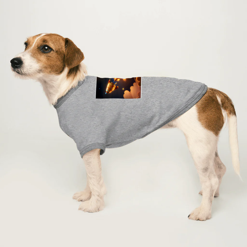 tawashimanの幻想ロケット Dog T-shirt