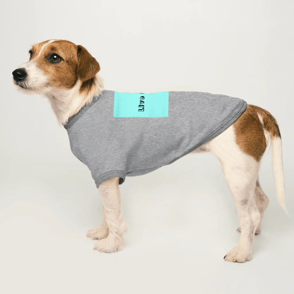 Billion HackのLive myself Dog T-shirt