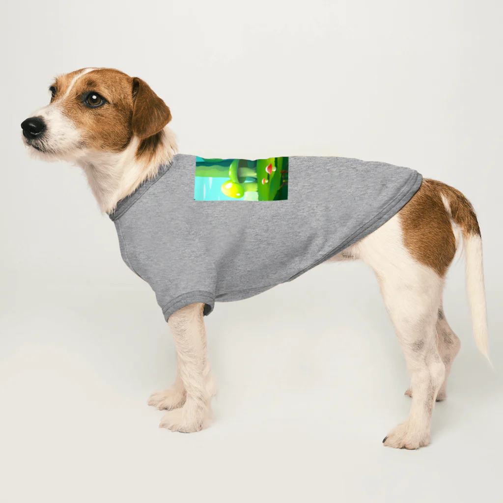 IOSUKEのキノコの世界 Dog T-shirt