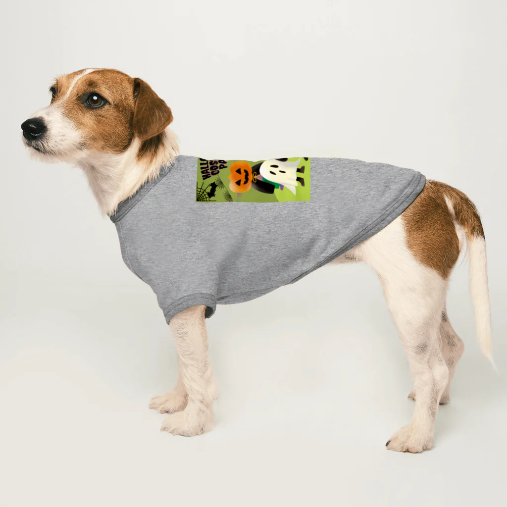 satoharuのハロウィンの仮装パーティー Dog T-shirt