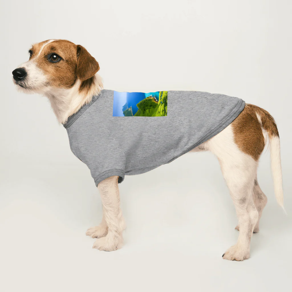 オシャレな店の海外画 Dog T-shirt