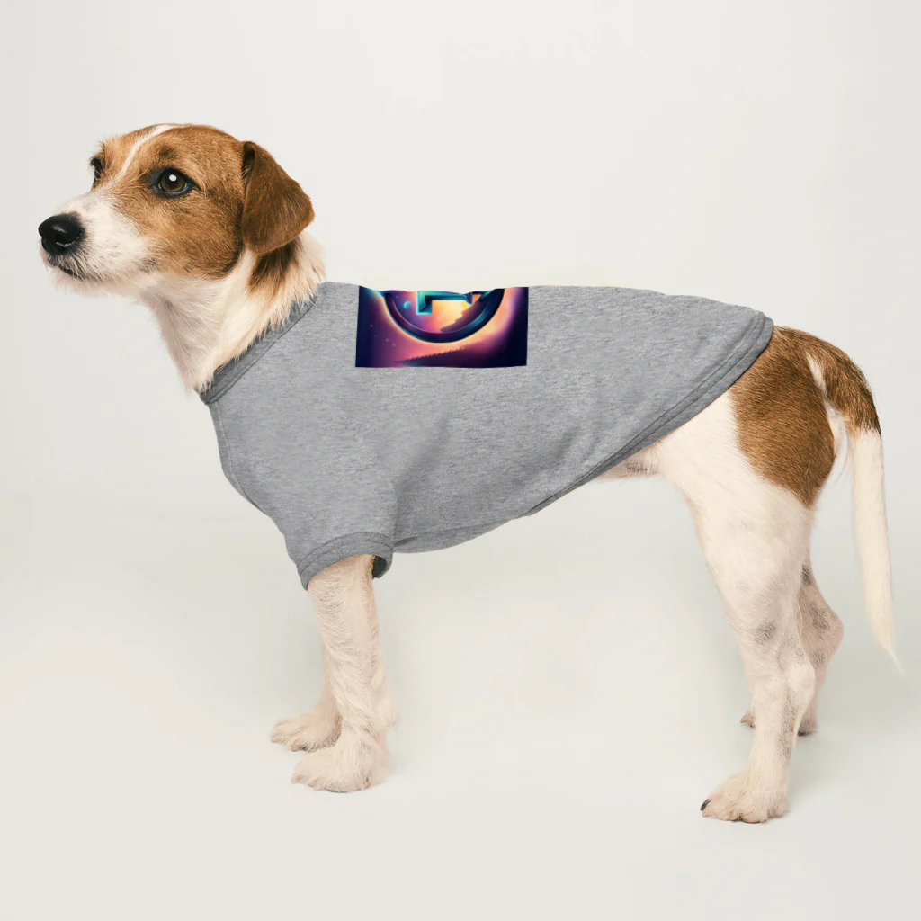 スタイリッシュショップ(TATSU)の幻想的「T」 Dog T-shirt