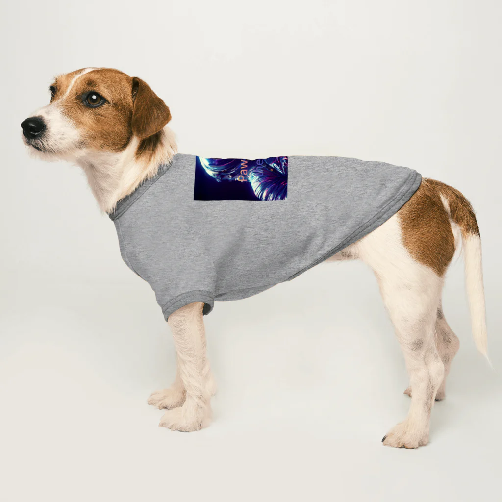 Toggle on.の宇宙犬 ドッグTシャツ