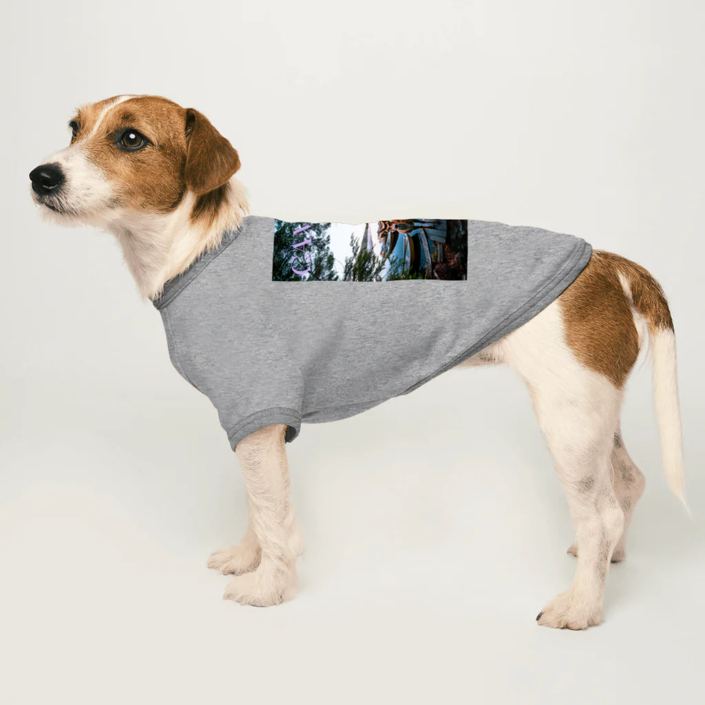 outdoor lifeのcamper  Dog T-shirt