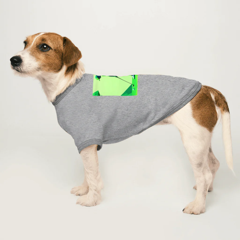 田舎老人只爺のゴルフしている美人 Dog T-shirt