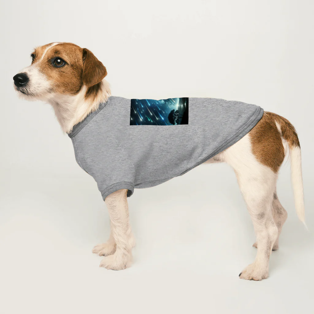 daruman77の流星群 Dog T-shirt