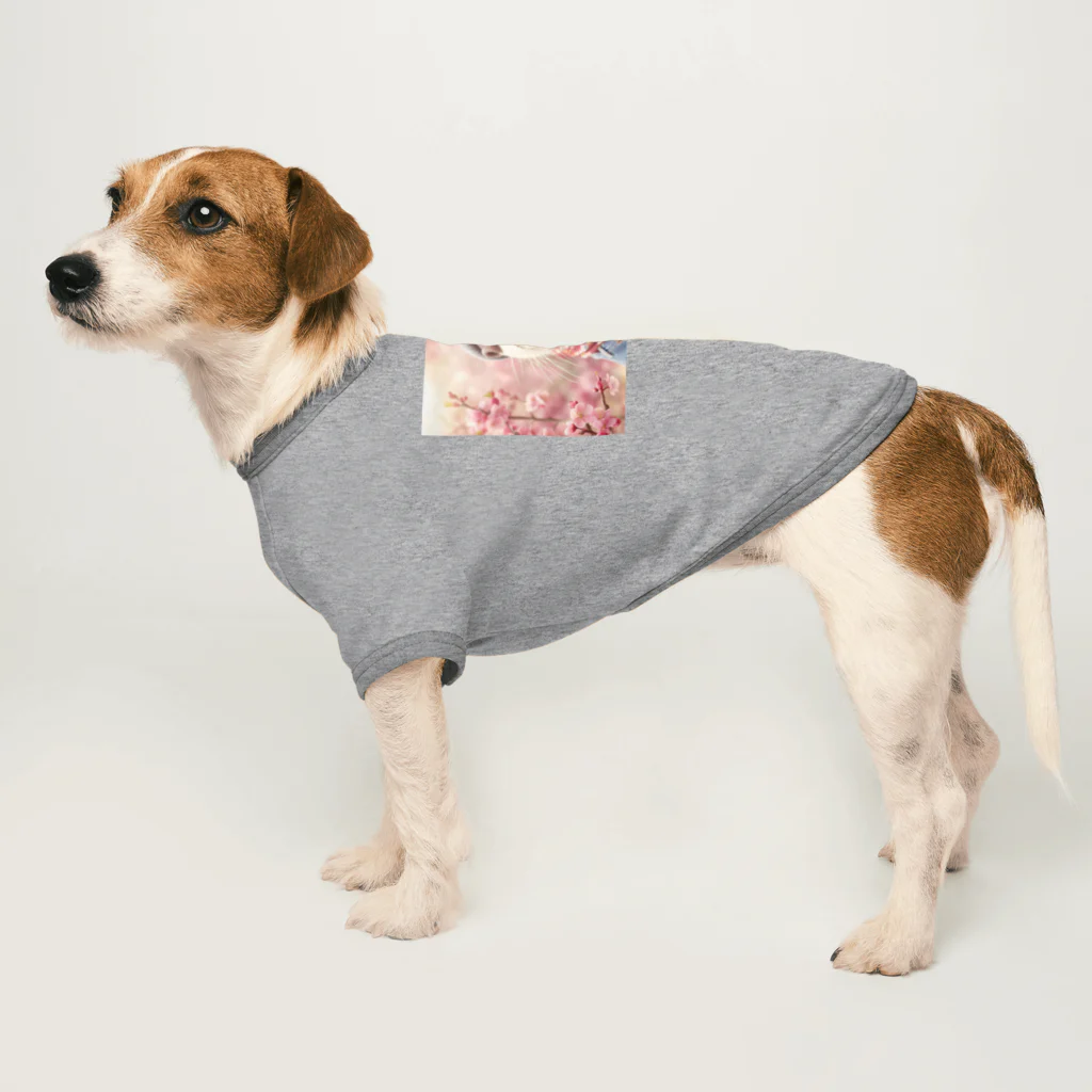 「動物ミリ屋」の桜奇麗やんいいやん Dog T-shirt