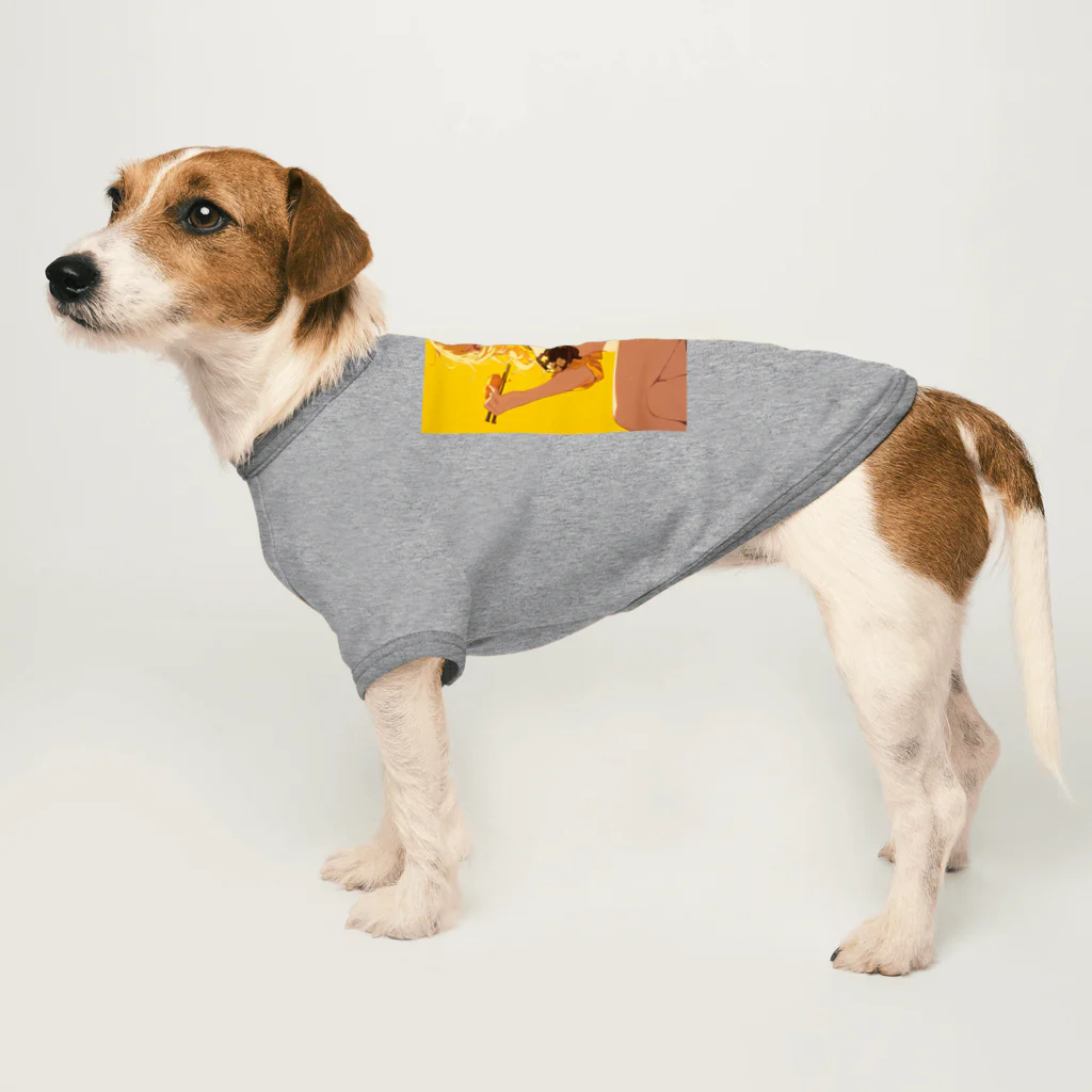 AQUAMETAVERSEの黄金色のおやつ時間 Marsa 106 Dog T-shirt