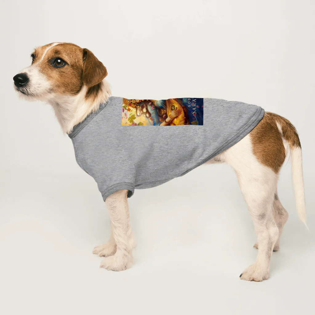 フォアネイル開運ショップの女神サラスヴァティー Dog T-shirt