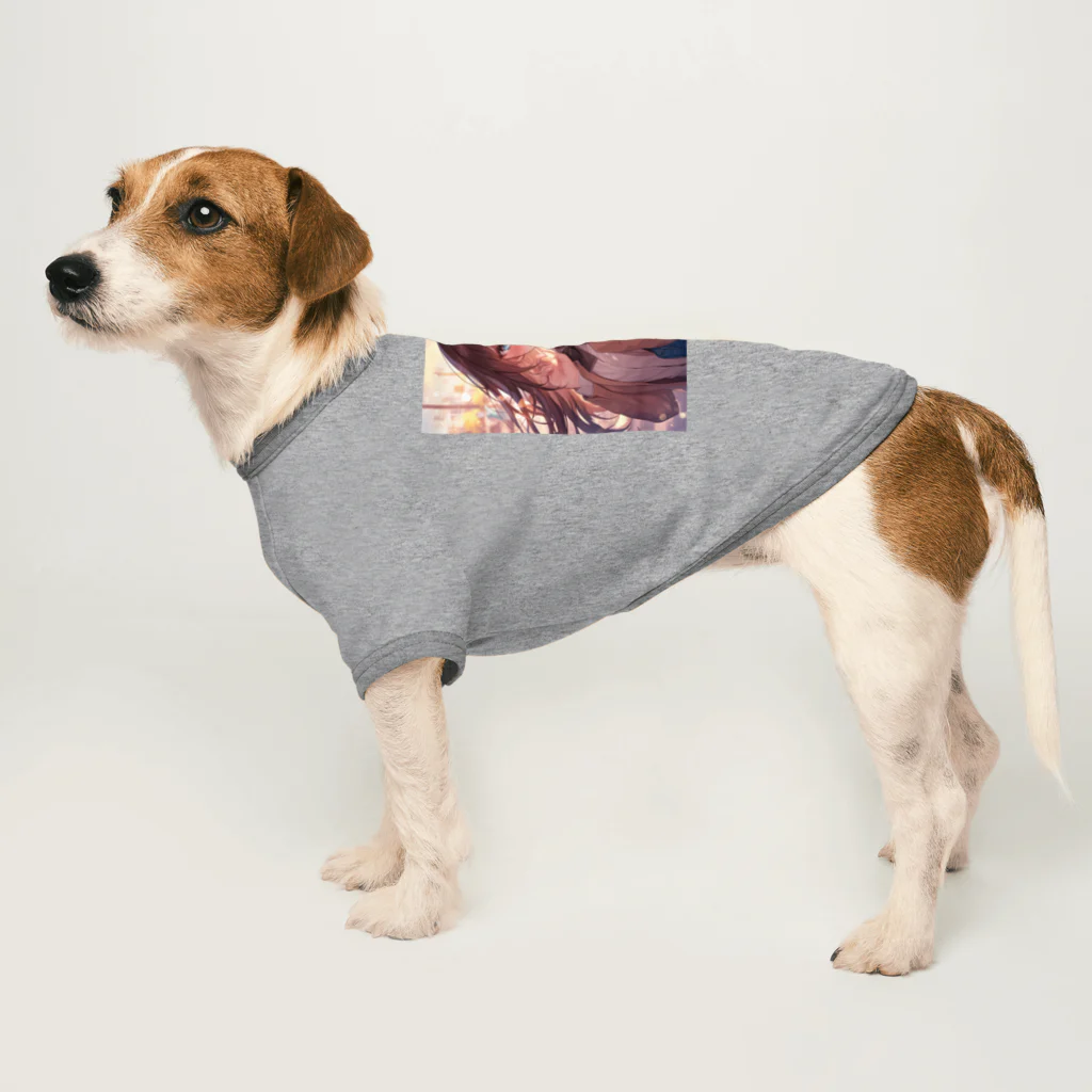 AQUAMETAVERSEの少女の恋思い　なでしこ1478 Dog T-shirt