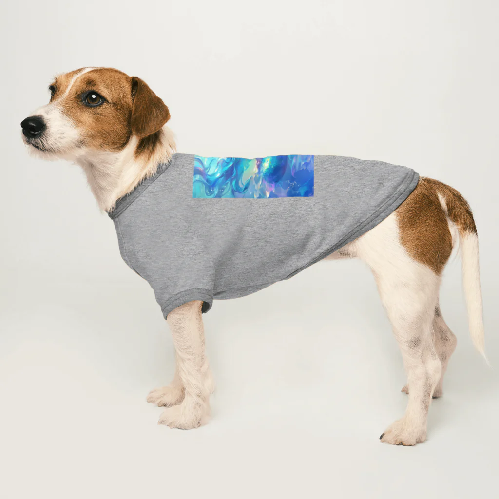 AQUAMETAVERSEの大切な人を想う人魚姫　7883 Dog T-shirt