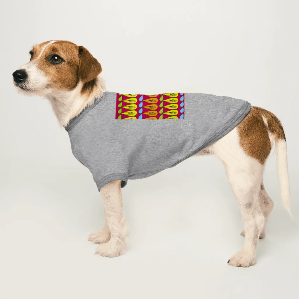 Zakuro textileのしゅし Dog T-shirt