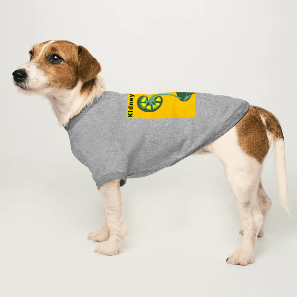 momolove のKidney flowers Dog T-shirt