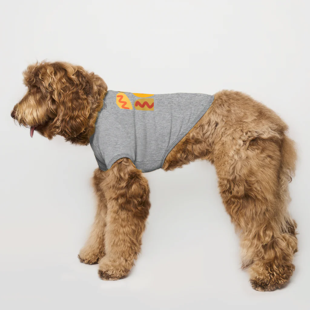 うにぽっぷこーんのアメリカンドッグ Dog T-shirt