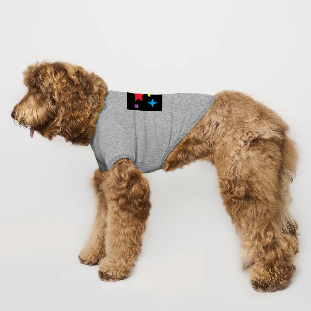 ペンライトの暗闇の妖精 Dog T-shirt