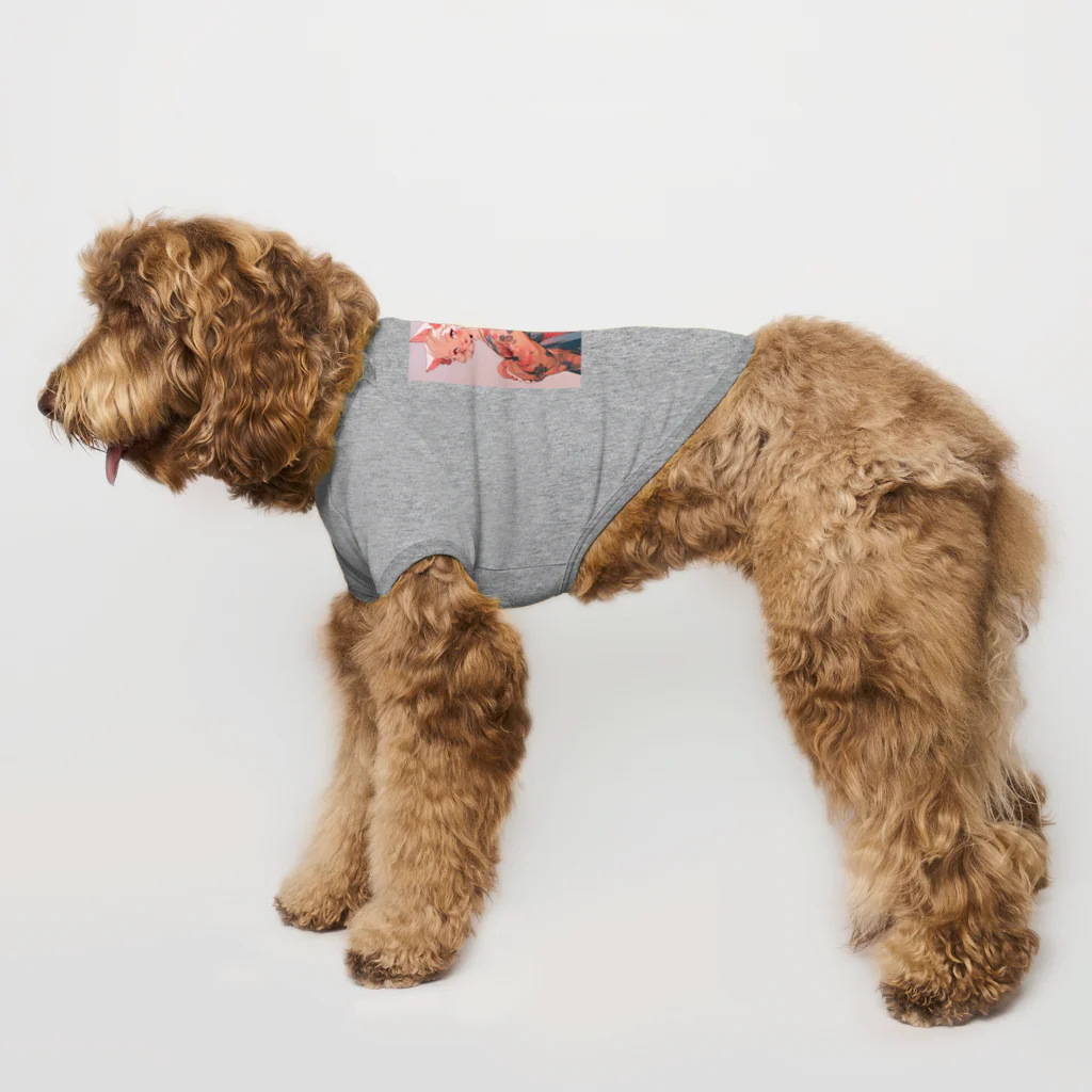 AQUAMETAVERSEの猫のファッションショー Dog T-shirt