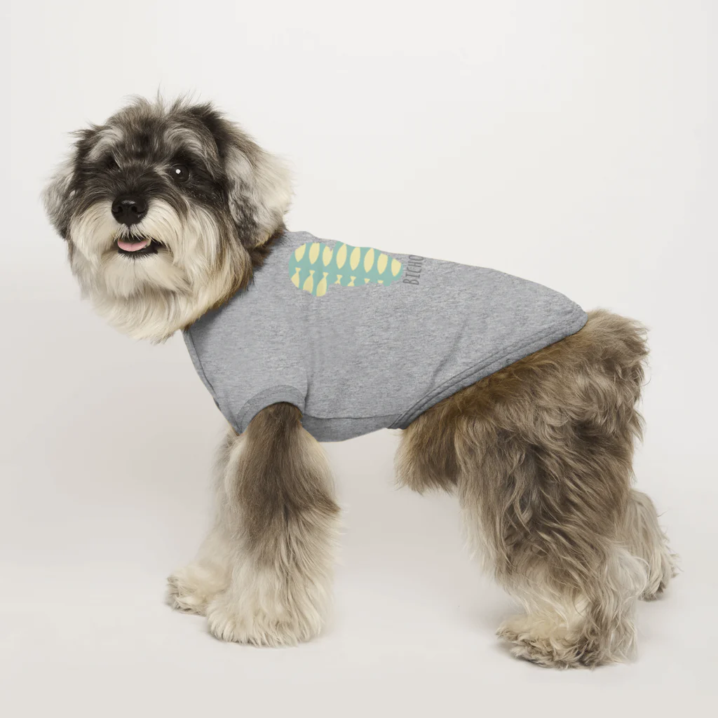 AtelierBoopのおさかな犬　ピジョンフリーゼ Dog T-shirt