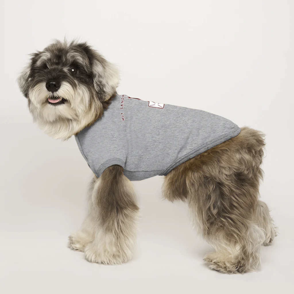 NIKORASU GOのほっとサンド大好き「ほっとサンドマニア」 Dog T-shirt