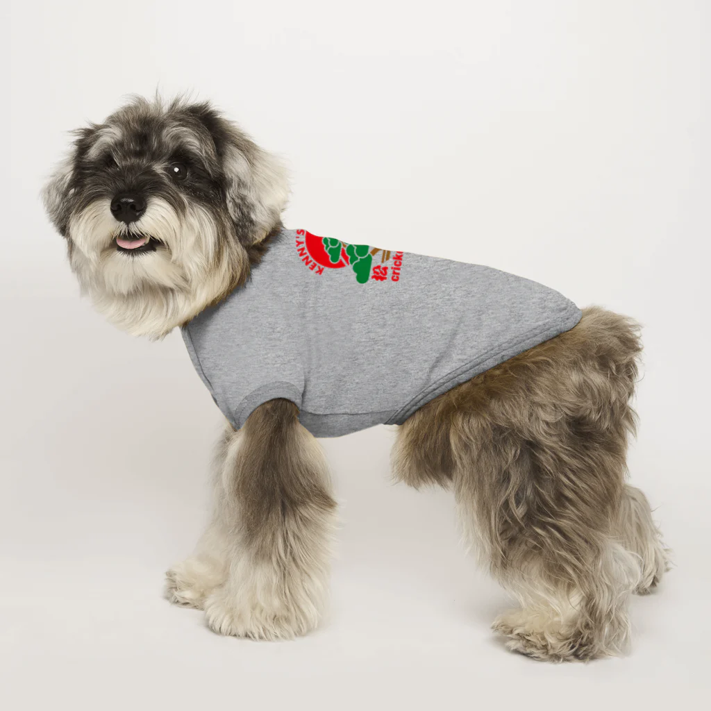 クリケットおじさんの店[Kenny's Shop]のKenny's Japan Cricket 盆栽_01 Dog T-shirt